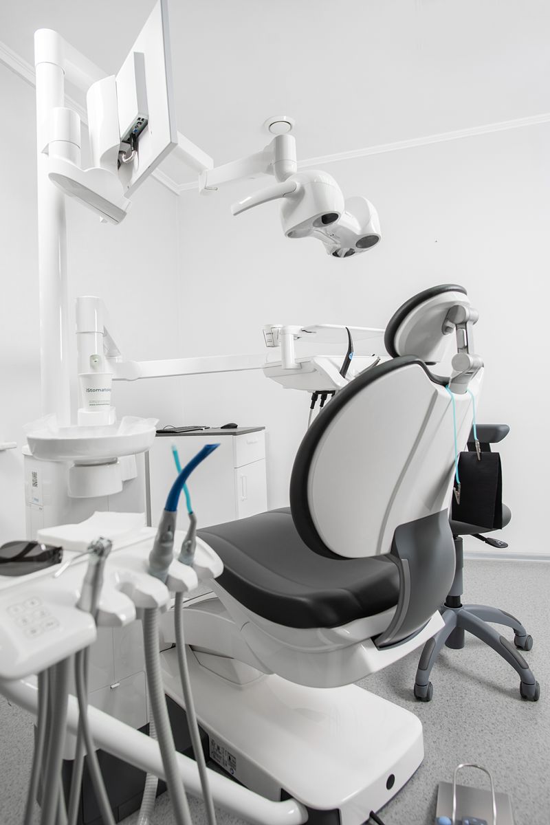 A bright modern dental treatment room